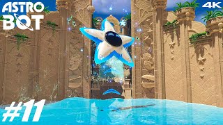 Astro Bot 100 Walkthrough Part 11 quotBubbling Under and Spooky Timequot [upl. by Atirys]