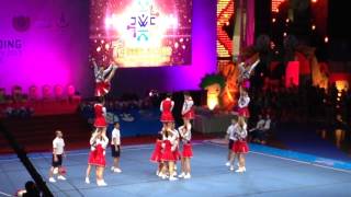 CHAMPION  TEAM JAPAN All Female  Day 1 amp 2  7th Cheerleading World Championship [upl. by Mikael]