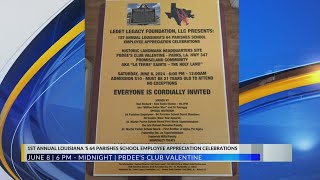 Ledet Legacy Foundation honor Louisiana School Employees June 8 [upl. by Millar]