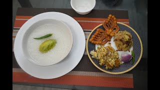 Panta Bhat Recipe  Basi PakhalaJol Bhat [upl. by Ydne279]