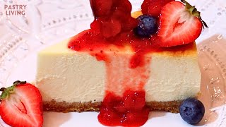 Perfectly Smooth amp Creamy New York Cheesecake [upl. by Mark]