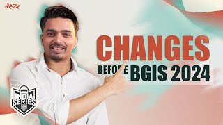 BGIS 2024 Changes [upl. by Llerehc]