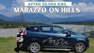 Mahindra Marazzo On Hills OFFROADING HILL CLIMBING TEST  Unexplored Part In Himachal Pradesh [upl. by Tratner749]