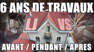 VISITE DE NOTRE MAISON après 6 ans de travaux  LJVS [upl. by Ermengarde]