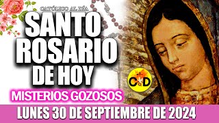 EL SANTO ROSARIO DE HOY LUNES 30 DE SEPTIEMBRE de 2024 MISTERIOS GOZOSOS EL SANTO ROSARIO MARIA [upl. by Hauser127]