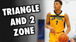 Triangle And 2 Zone Defense FULL TUTORIAL [upl. by Vail517]