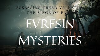 Assassins Creed Valhalla  Siege of Paris  Evresin Mysteries Locations Guide with Timestamps [upl. by Rizika]