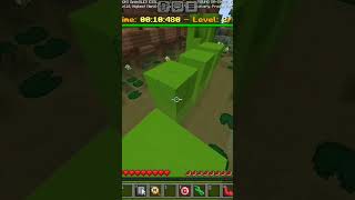 Parkor level 2 chapter 1 minecraft shorts gaming parkor viralvideo [upl. by Onifled496]