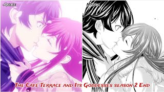 The Café Terrace and Its Goddesses season 2 episode 12 End  Anime Vs Manga [upl. by Otecina]