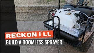 Reckon Ill Build A Boomless Sprayer For Quickly Killing Off A Hidey Hole Food Plot [upl. by Gathers]