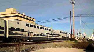 METROLINK 852 Passes San Fernando Rd Jan 27 2011 [upl. by Bacchus]