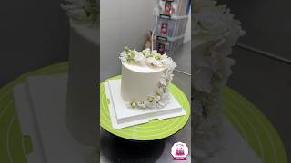 How to Decorate a Cake with Flowers Quick and Beautiful DIY [upl. by Uno590]