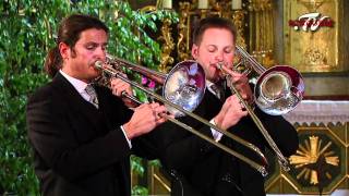 Wiener Posaunenquartett  Brass Festival 2008  Locus Iste  Full HD [upl. by Dailey888]