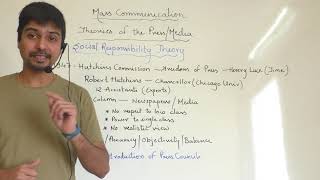 quotquotTheories of the pressmedia social responsibility theory quotmass communicationsquot [upl. by Boys]