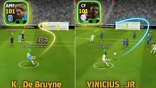 OMG  101 POTW Booster VINICIUS  JR Vs 101 DEBRYNE  Who is better [upl. by Ahsiek104]