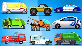 Futuristic Street Vehicles  Cartoon Videos For Children by Kids Channel [upl. by Everick789]