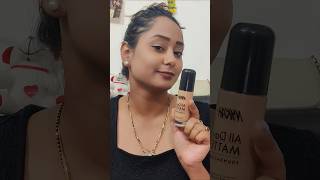 Best Foundation for Combination skin Nykaa All Day Foundation Review foundation combinationskin [upl. by Rezeile361]