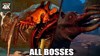 ZOOCHOSIS  All Bosses amp Jumpscares With Cutscenes 4K 60FPS UHD PC [upl. by Anawyt]