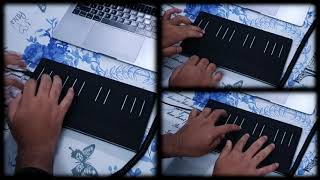 First Beat with Roli Seaboard Roli Studio Player and Roli Studio Drums [upl. by Sillek627]