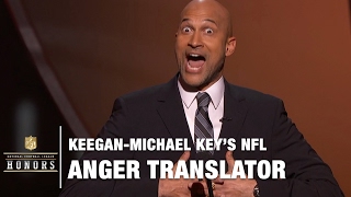 KeeganMichael Keys NFL Anger Translator  2017 NFL Honors [upl. by Balsam]