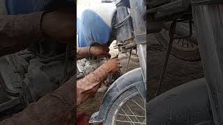 My Honda Bike Repairing In The Mechanic Shop Karachi Pakistan [upl. by Amrak]