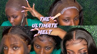 The ULTIMATE MELT From START TO FINISH  Frontal Wig Install For BEGINNERS  Step By Step [upl. by Aldridge]