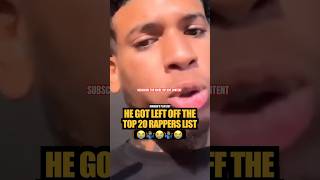 NLE Choppa goes off on Complex over Top 20 Rappers List 😭🤷🏽‍♂️💯 nlechoppa hiphop rap [upl. by Sadie403]