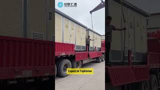 Prefabricated Padmouint Transformer Substation  Export to Tajikistan [upl. by Pernick]