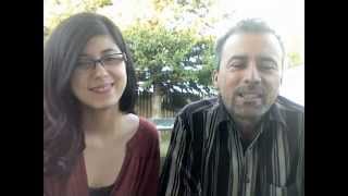 Vicente Fernandez  Si Nos Dejan cover Daniela Andrade amp Dad [upl. by Mehalek]