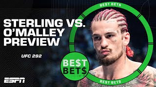 Best Bets for UFC 292 Sterling vs O’Malley amp Weil vs Lemos  ESPN MMA [upl. by Calandra]