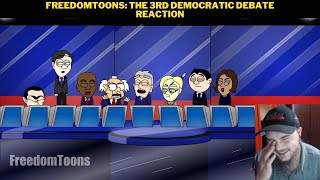 FreedomToons The 3rd Democratic Debate Reaction [upl. by Allain932]