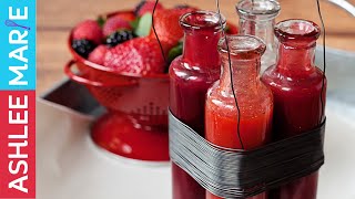 How to make a Berry Coulis [upl. by Karlan321]