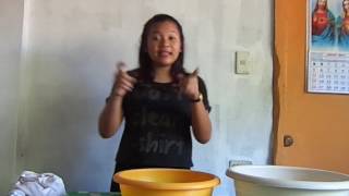 How to Dye Shirt Filipino Version [upl. by Peh]