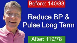 How to reduce blood pressure amp heart rate long term breathnow highbloodpressure heartrate vo2max [upl. by Oringa]