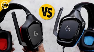 Logitech G332 vs Logitech G432 Gaming Headsets [upl. by Yekcaj]