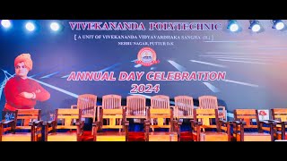 VIVEKANANDA POLYTECHNIC COLLEGE ANNUAL DAY CELEBRATION 2024 [upl. by Lyrradal903]