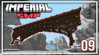 MEGA Bridge to a MEGA Base  Imperial SMP  Episode 9 [upl. by Otreblig]