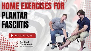 Home Exercises for Plantar Fasciitis  Your Burlington NC Chiropractor [upl. by Haman]