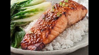 Asian Glazed Salmon [upl. by Enivid]