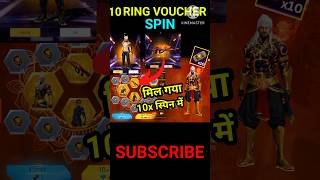 10x RING VOUCHER SPIN 😱🧐ll NEW LUCK ROYAL ll shorts freefire gaming [upl. by Hezekiah]