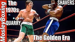 Epic Knockout Jerry Quarry vs Earnie Shavers  Heavyweight Showdown of the 70s [upl. by Nylahs416]