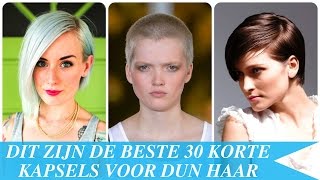 Dit zijn de beste 30 korte kapsels voor dun haar [upl. by Adnav]