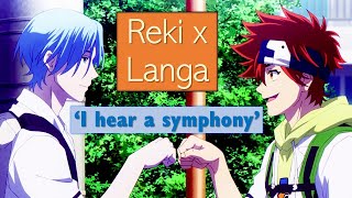 Reki x Langa 𝐑𝐞𝐧𝐠𝐚 ✦I hear a symphony✦ 𝓢𝓴８𝓽𝓱𝓮 𝓲𝓷𝓯𝓲𝓷𝓲𝓽𝔂【𝐀𝐌𝐕】 [upl. by Bastien]