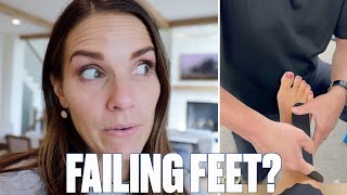 OFFICIAL DIAGNOSIS ON MOMS FOOT INJURY AFTER SEEING A DOCTOR  ITS NOT WHAT YOU THINK [upl. by Bartholemy]