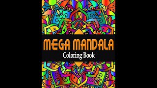 Mandala Satisfying Art Coloring mandala mandalaart sketch drawing colors painting funny [upl. by Ronile]