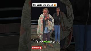 Homeless Man SURPRISES everyone while playing Harmonica‼️ busking singer singing [upl. by Nahallac]