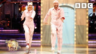 Nick Knowles and Luba Mushtuk Charleston to Rain On The Roof from Paddington 2 ✨ BBC Strictly 2024 [upl. by Manus858]