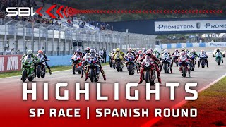 FULL HIGHLIGHTS Superpole Race at Jerez 🔥  2024 SpanishWorldSBK 🇪🇸 [upl. by Arratahs]