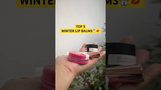 Top 5 Lip Balms For Winter⛄️💋 shorts skincare winterskincare [upl. by Enneyehs]