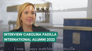 Interview with Carolina Padilla  International Alumni from FERRANDI Paris [upl. by Altheta]